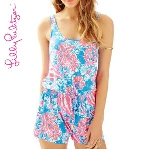 Lilly Pulitzer Treasure Trove Romper Sz. XS